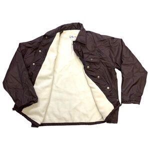 Vintage St. Moritz Dark Brown Nylon Jacket XL